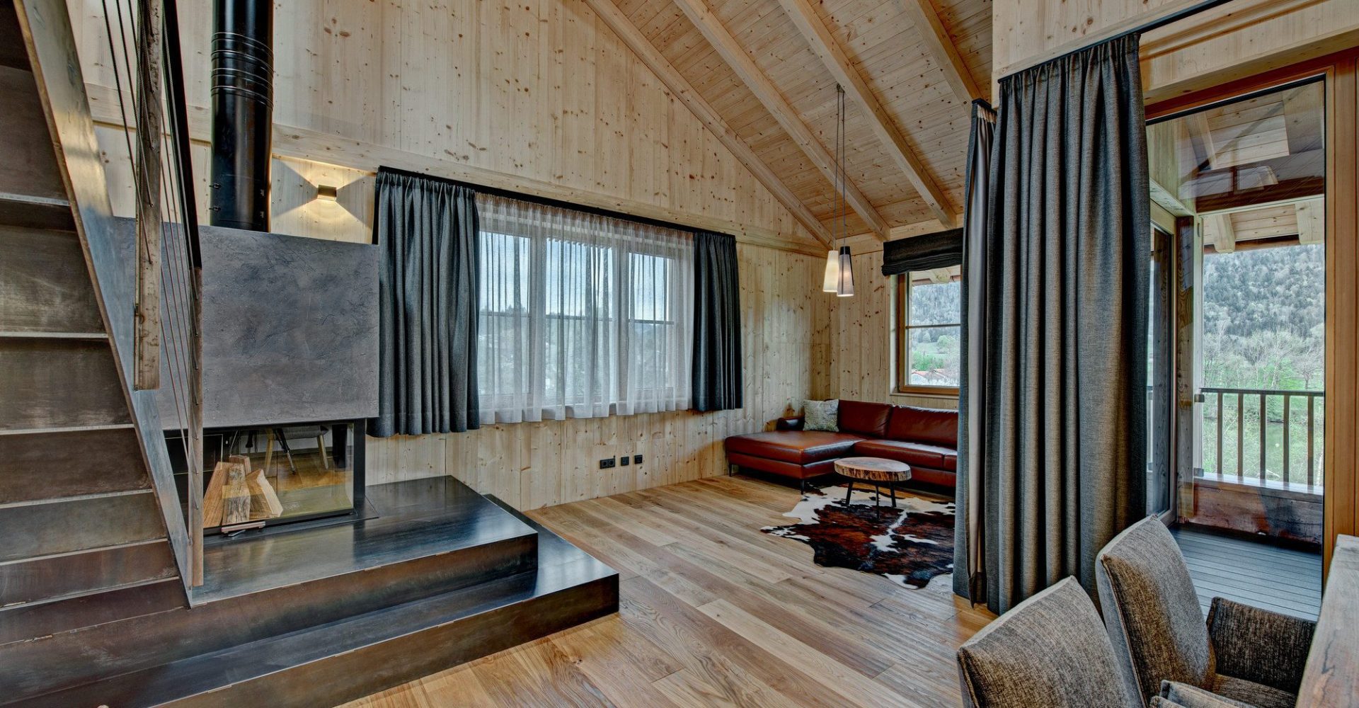 Chalet Hochgrat Kamin