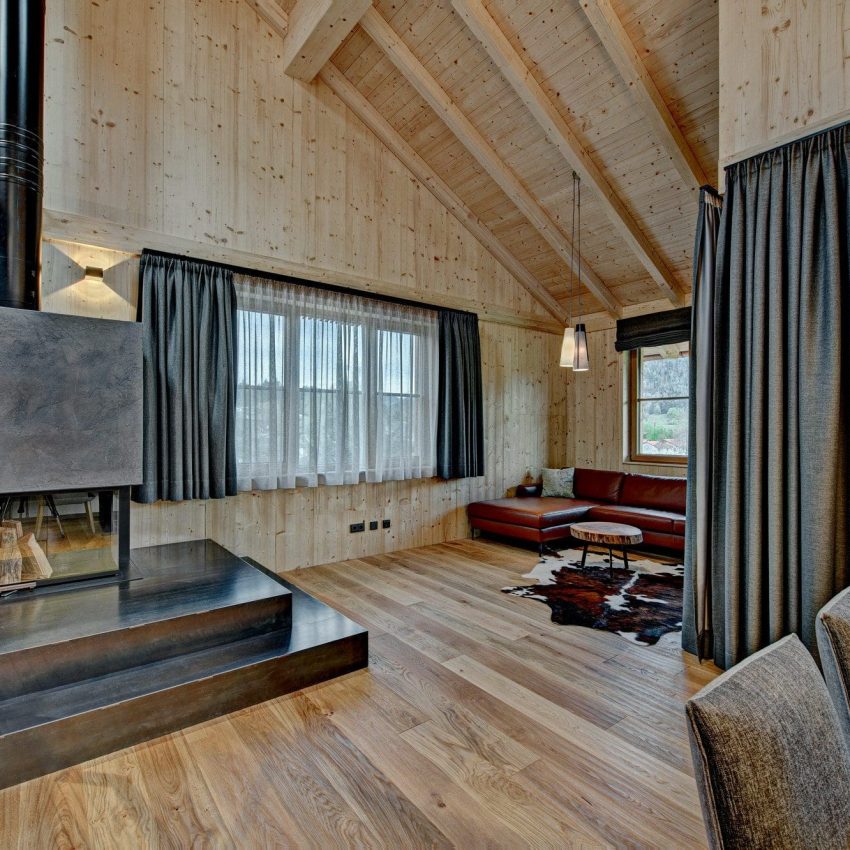 Chalet Hochgrat Kamin