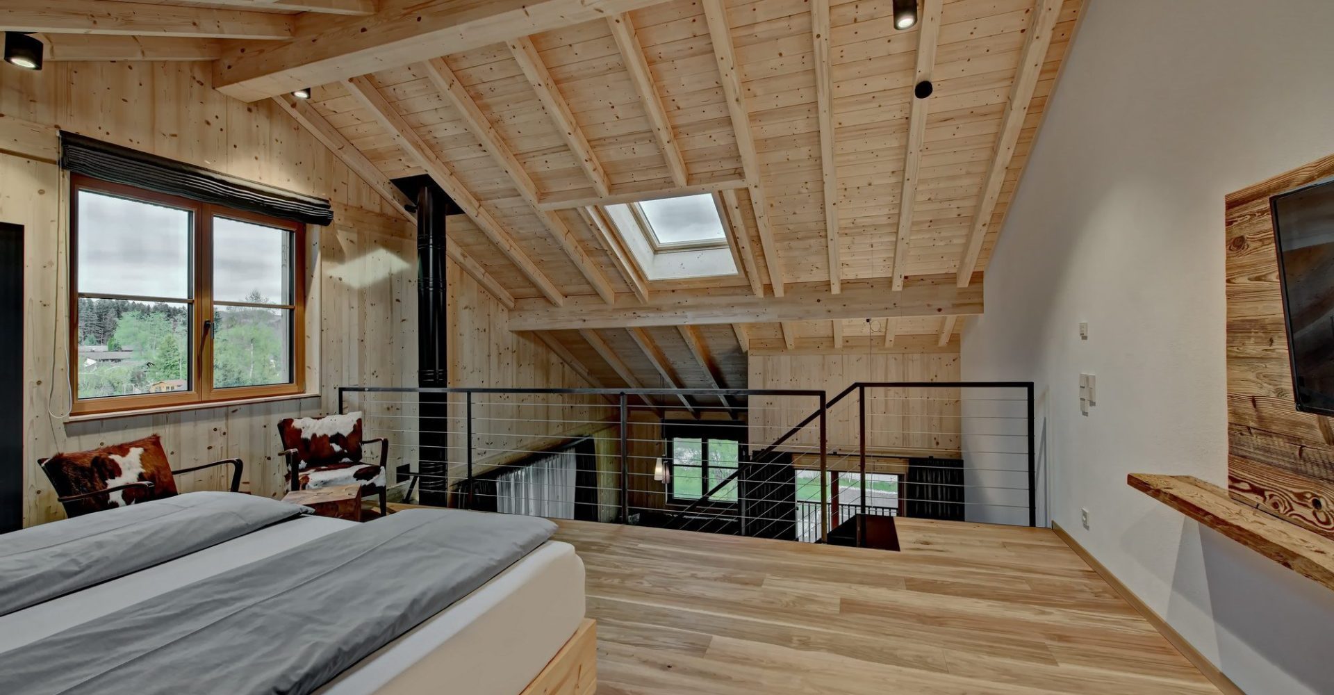 Chalet Hochgrat Blick Galerie