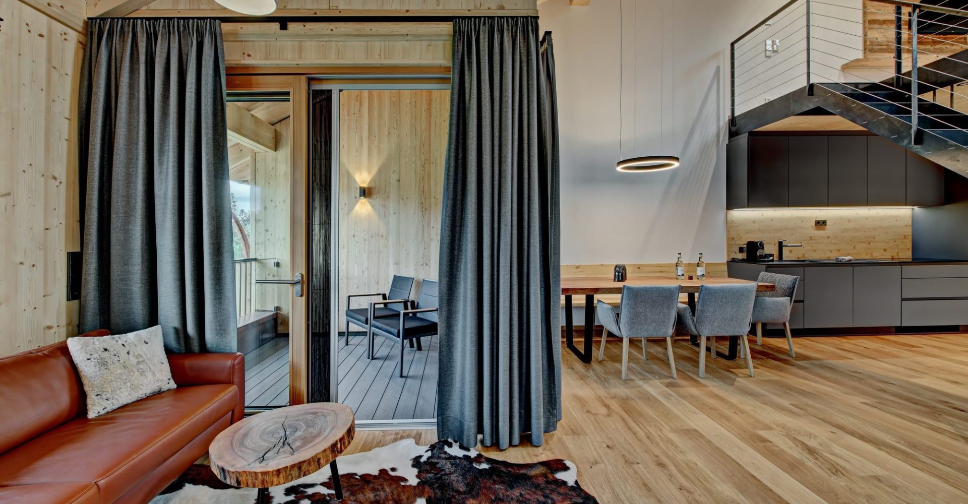 Chalet Hochgrat Essbereich