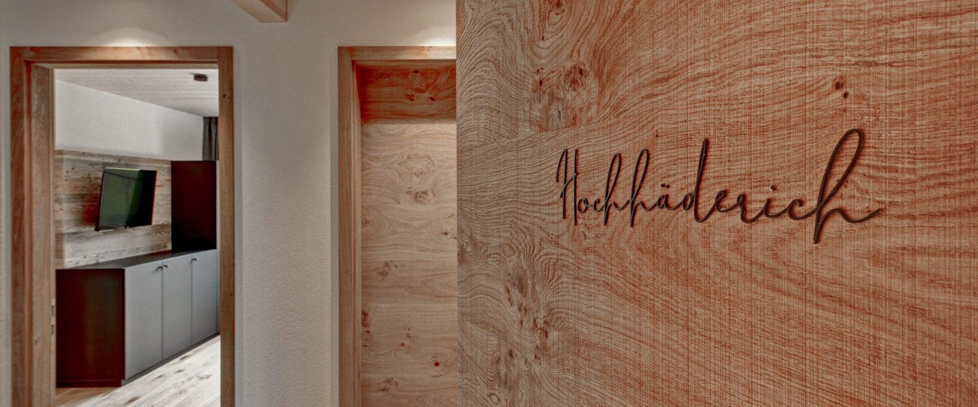 Chalet Hochhäderich Eingang