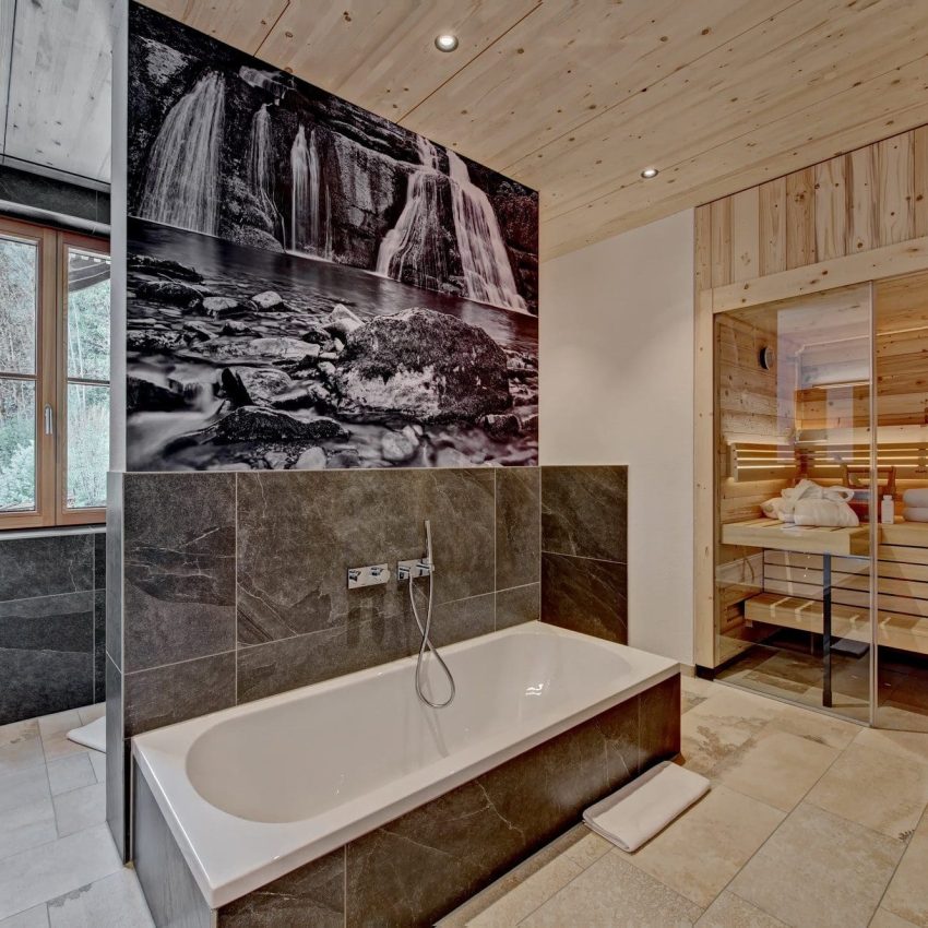 Chalet Hochh&auml;derich Badewanne