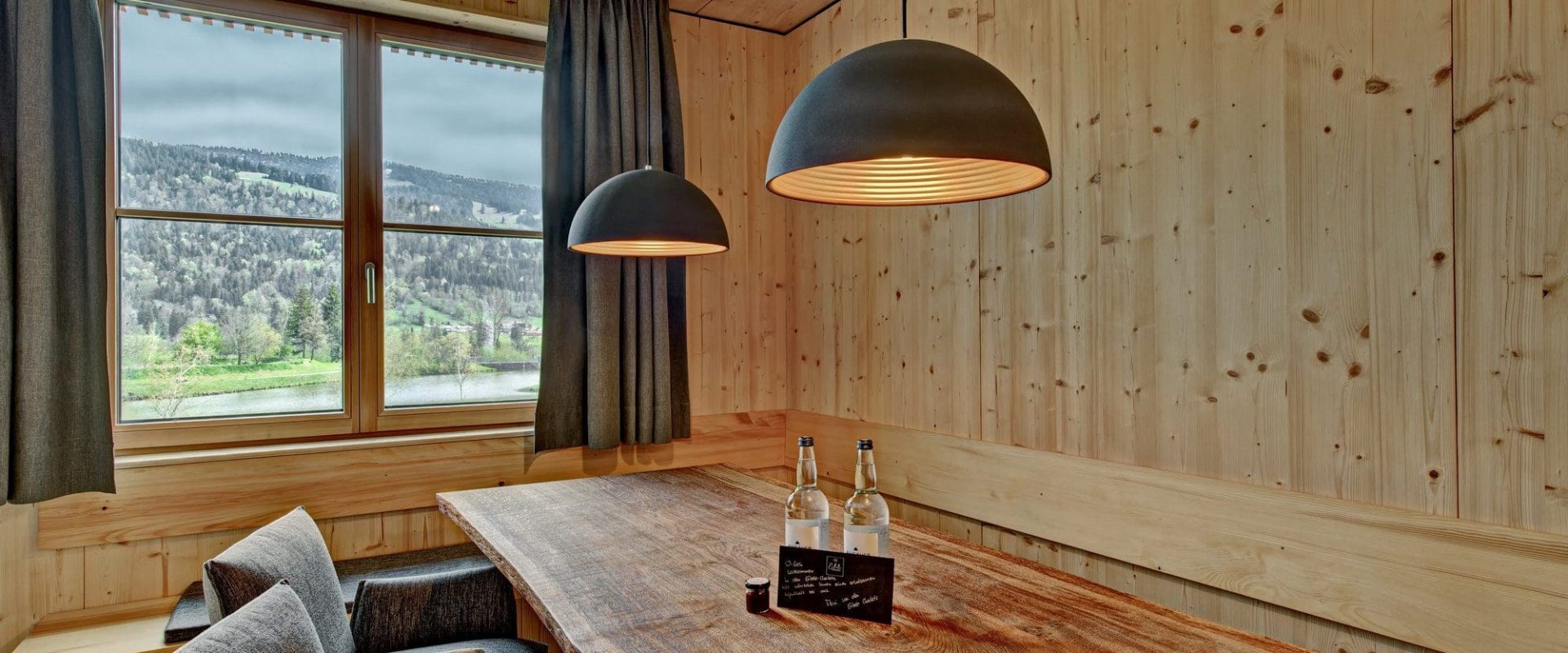 Chalet Hochhäderich Esstisch