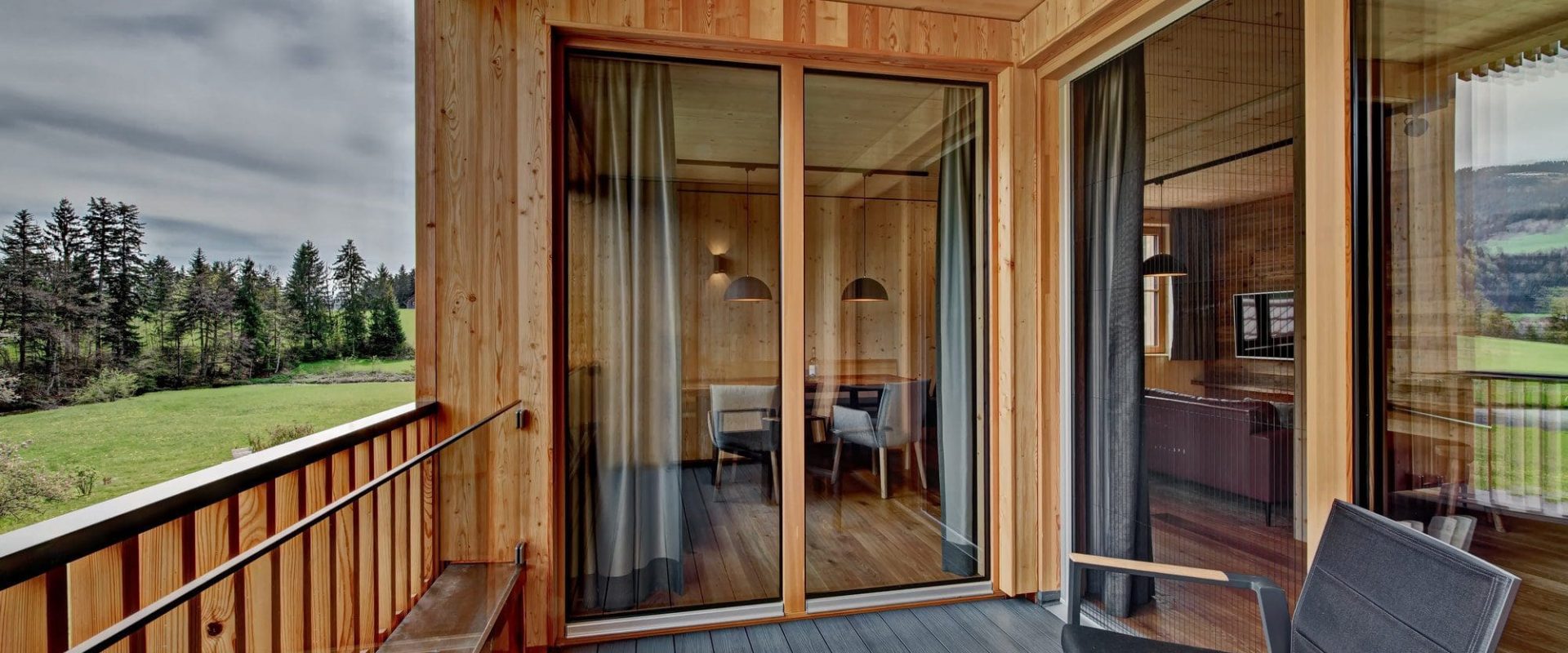 Chalet Hochhäderich Loggia