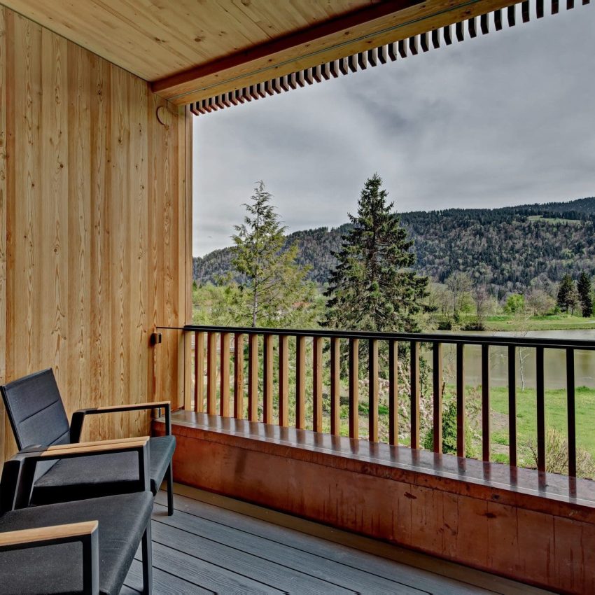 Chalet Hochh&auml;derich Loggia
