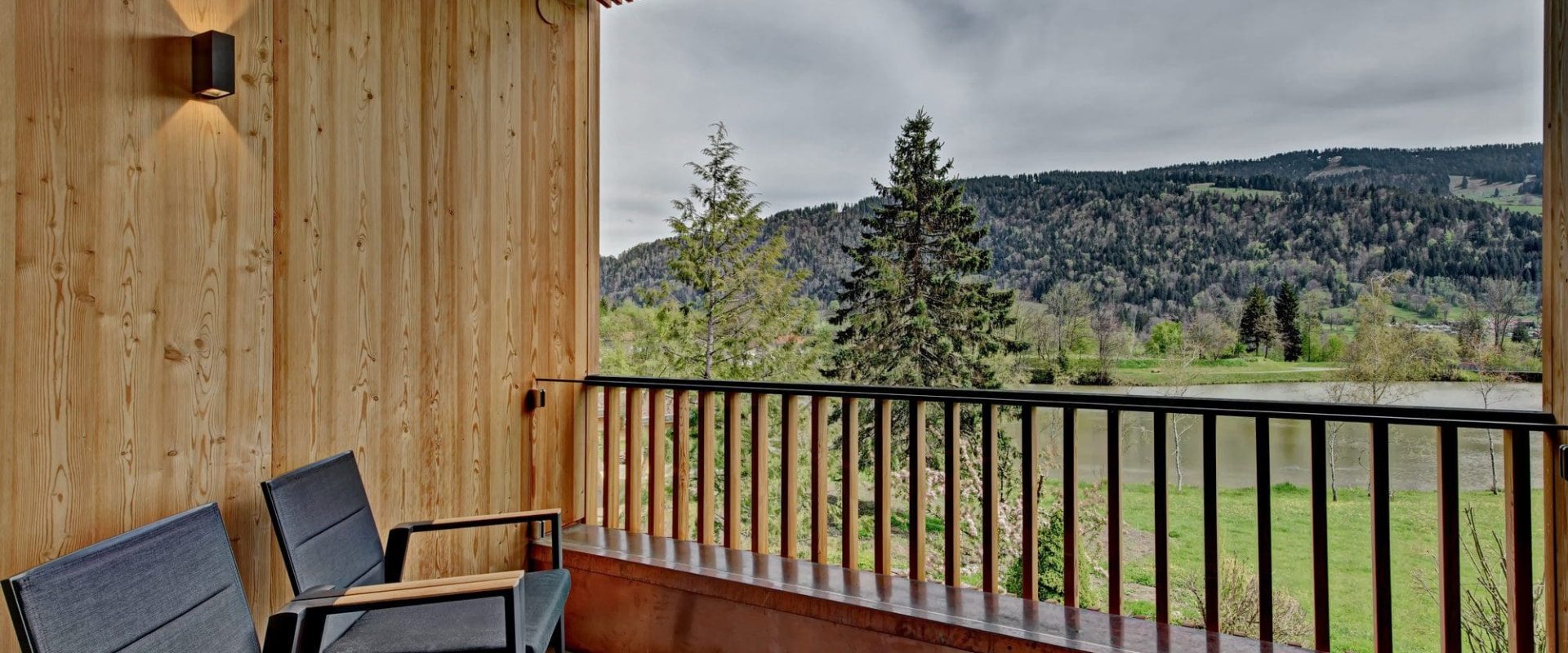 Chalet Hochhäderich Loggia