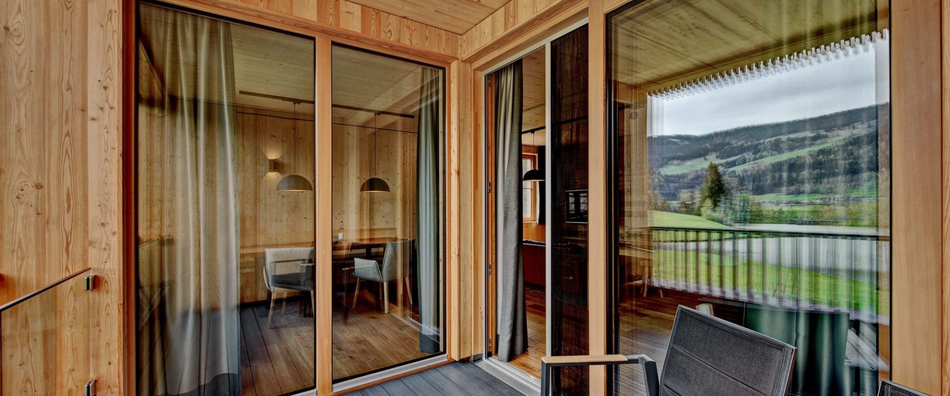 Chalet Hochhäderich Loggia