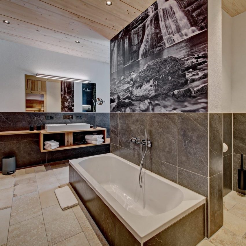 Chalet Hochh&auml;derich Badezimmer