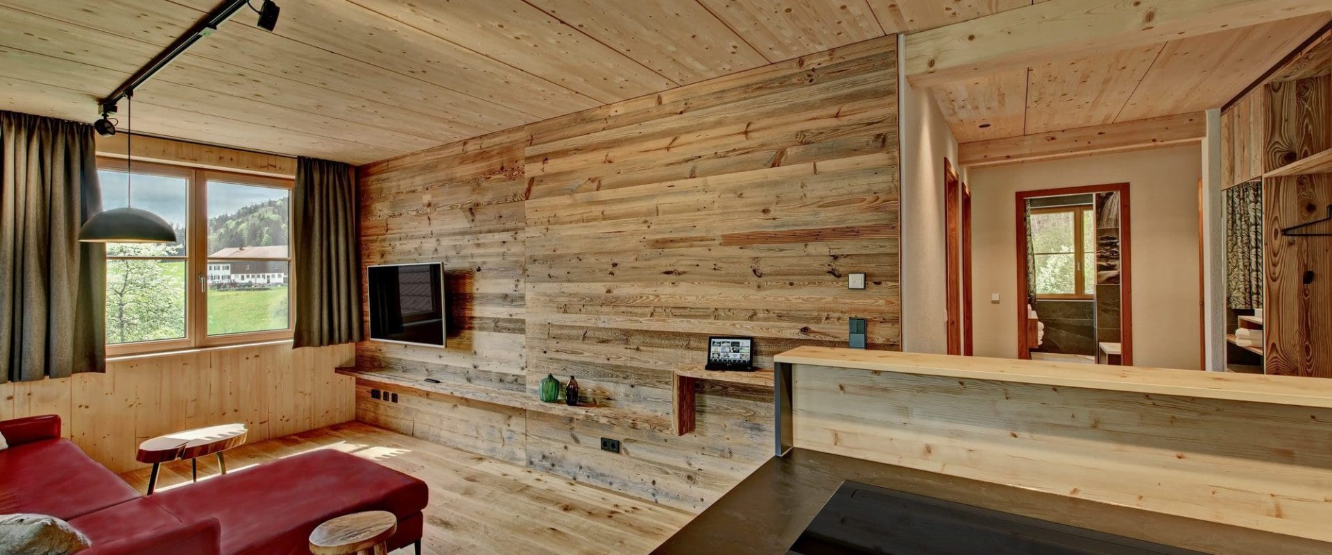 Chalet Hochhäderich Wohnbereich