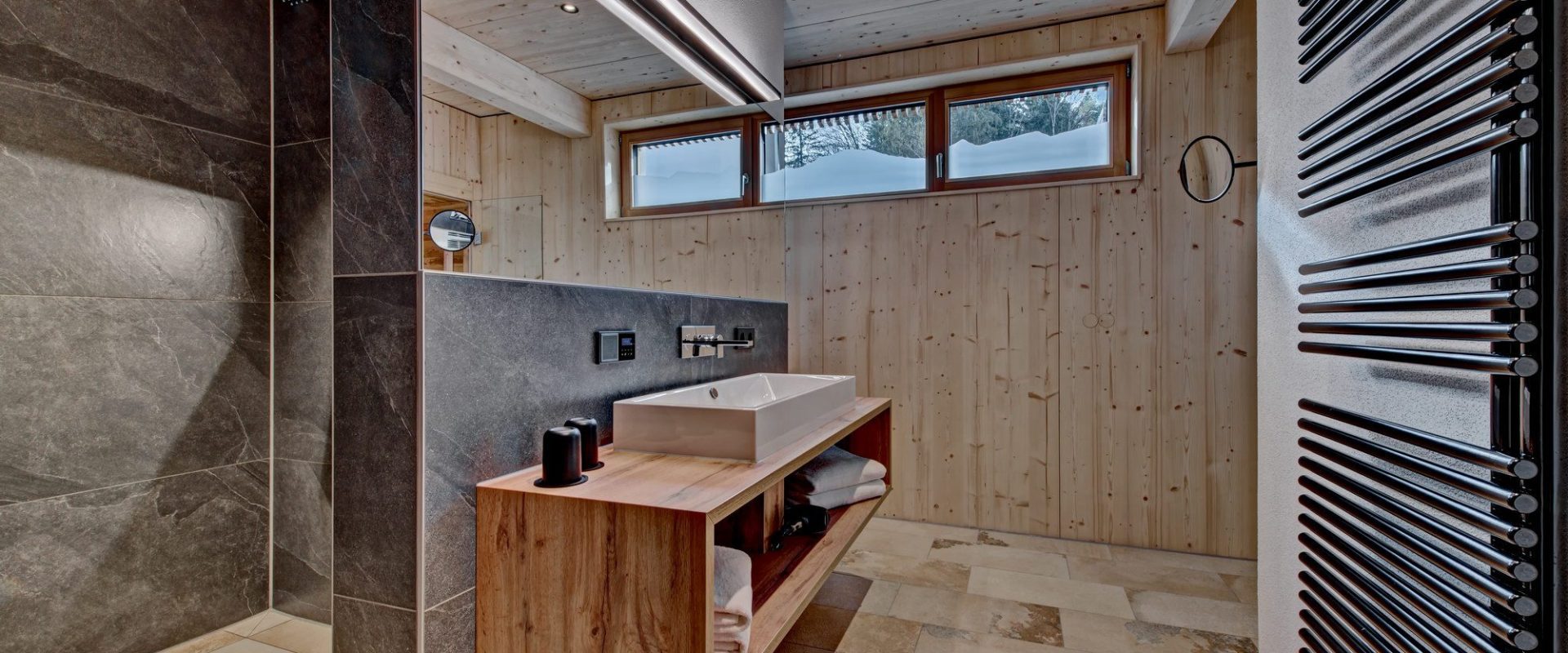 Chalet Rindalphorn Badezimmer