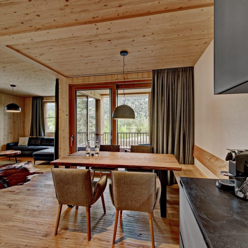 Chalet Rindalphorn Esszimmer