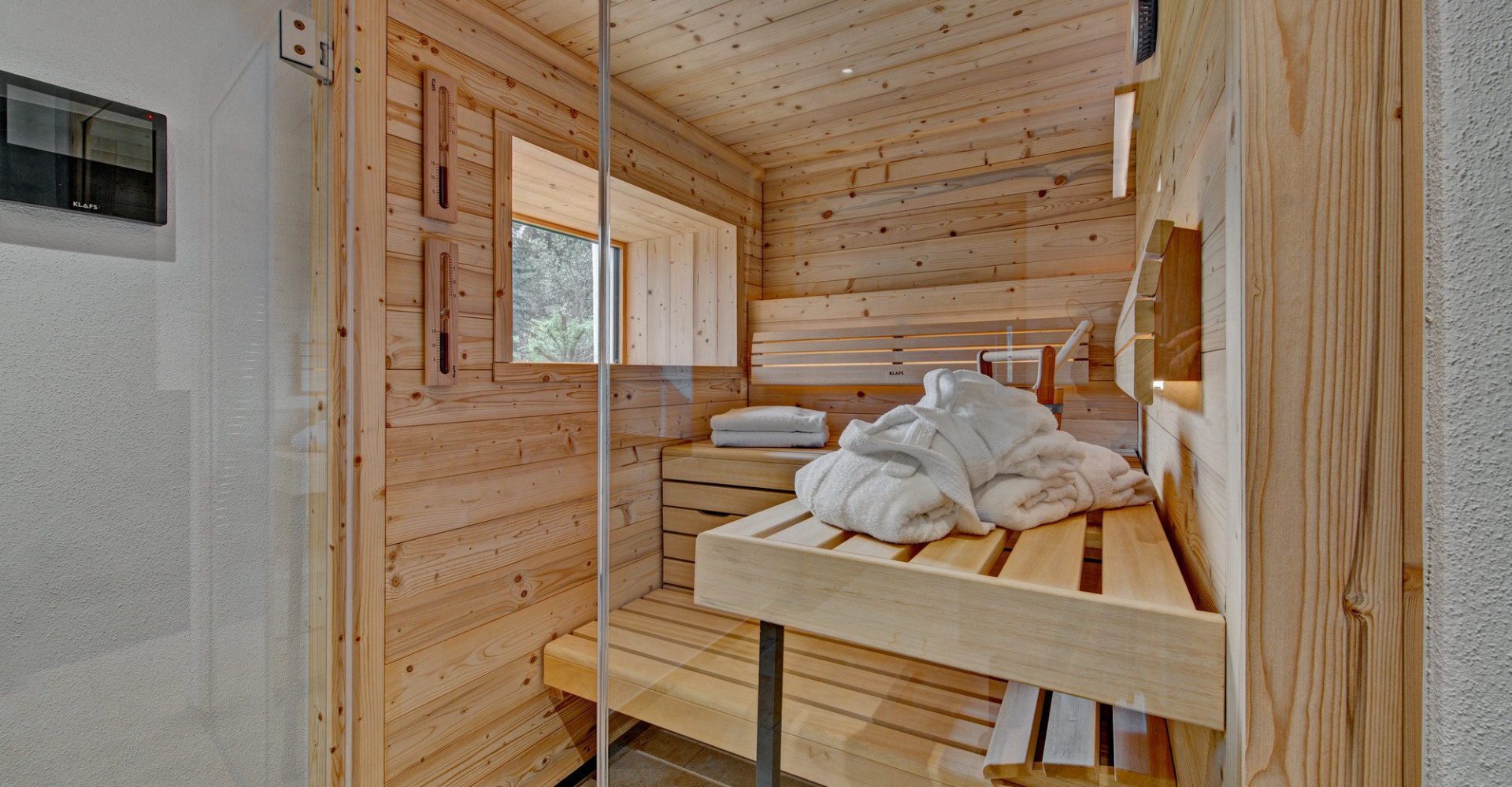 Eigene Sauna in vielen Chalets