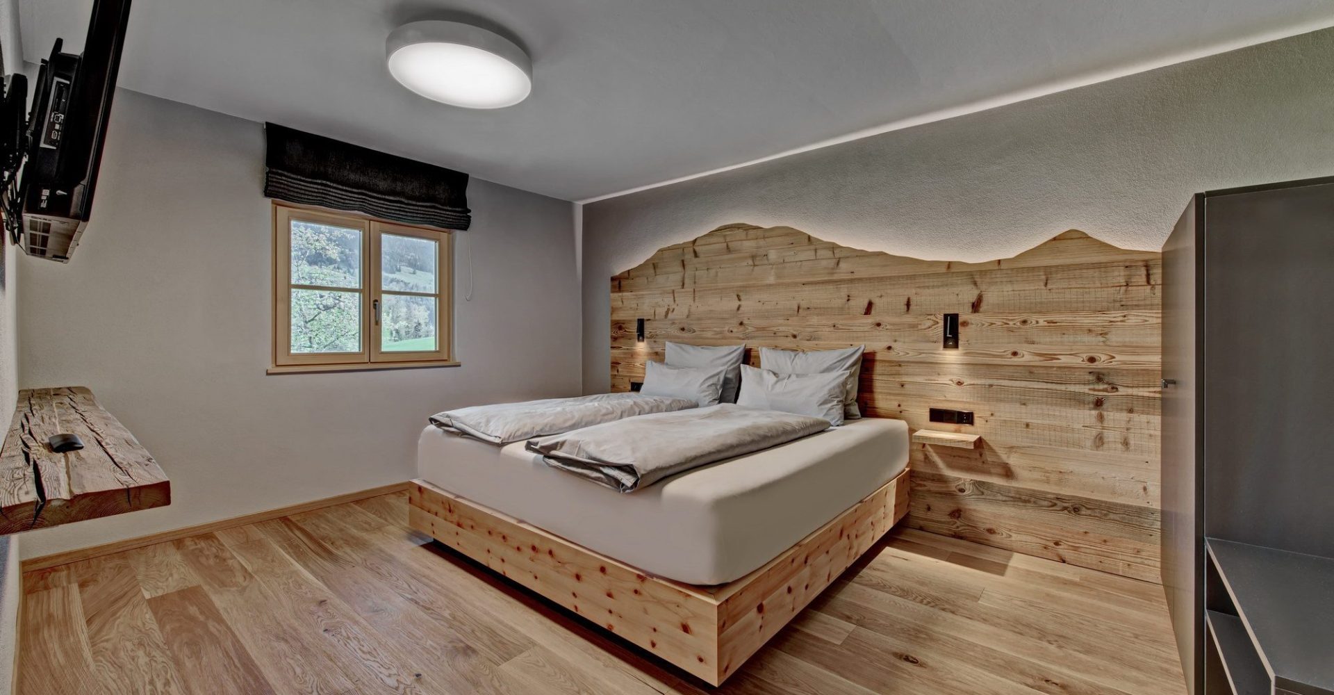 Chalet Seeblick Schlafzimmer 2