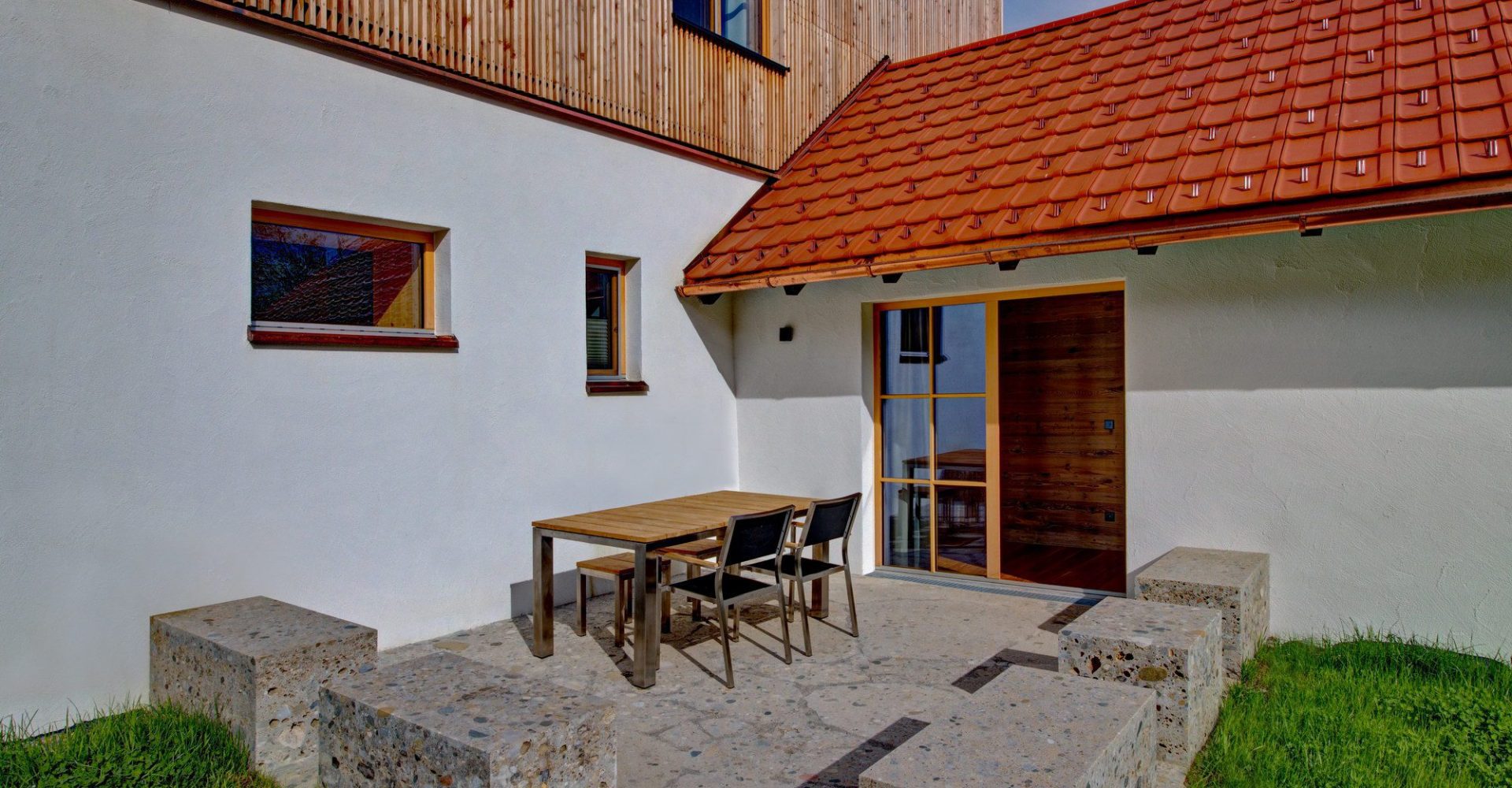 Chalet Seeblick Terrasse