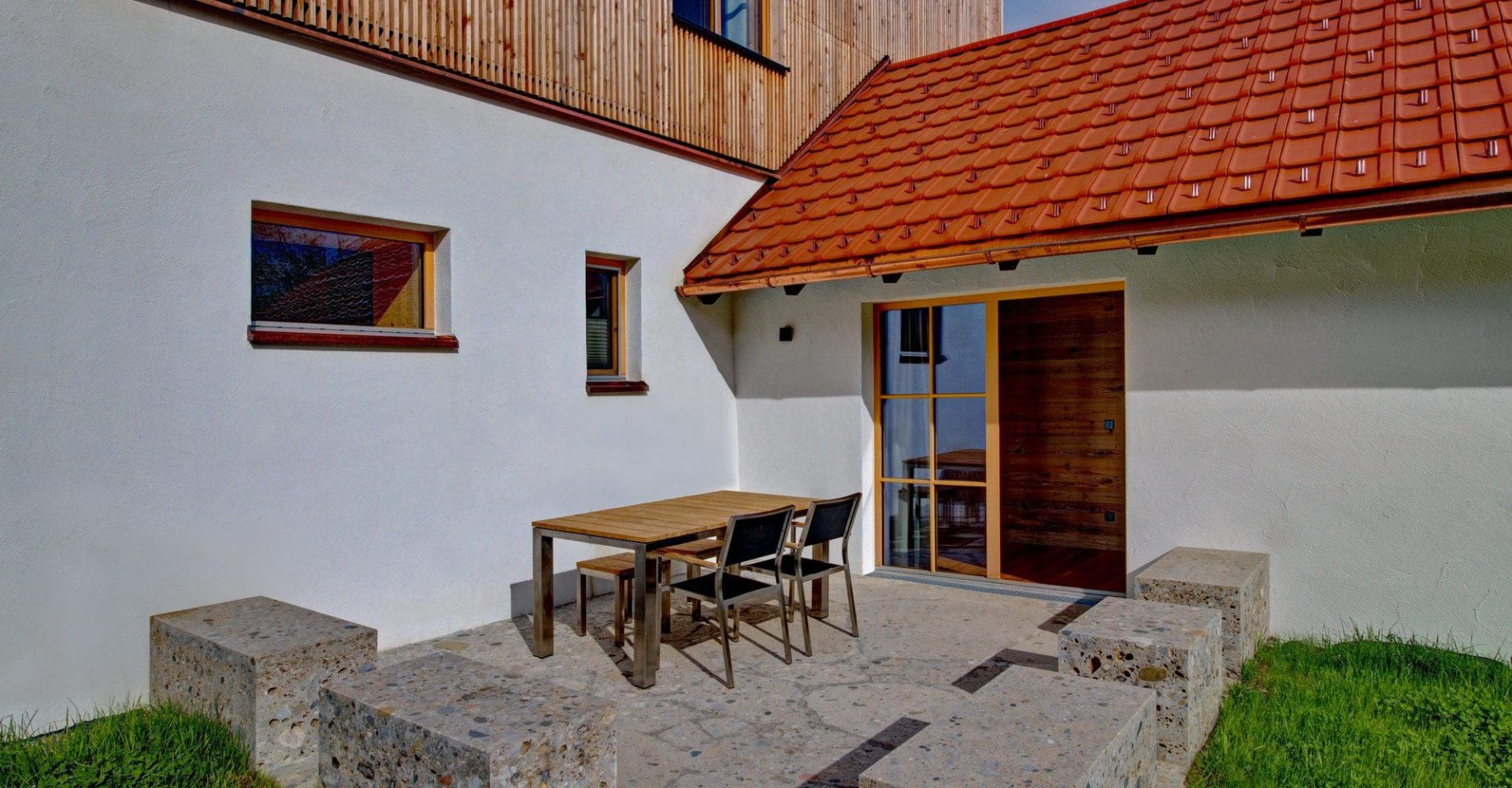 Chalet Seeblick Terrasse