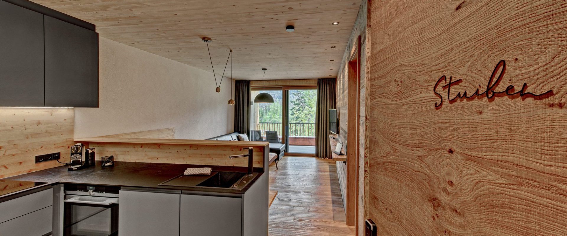Chalet Stuiben Eingang