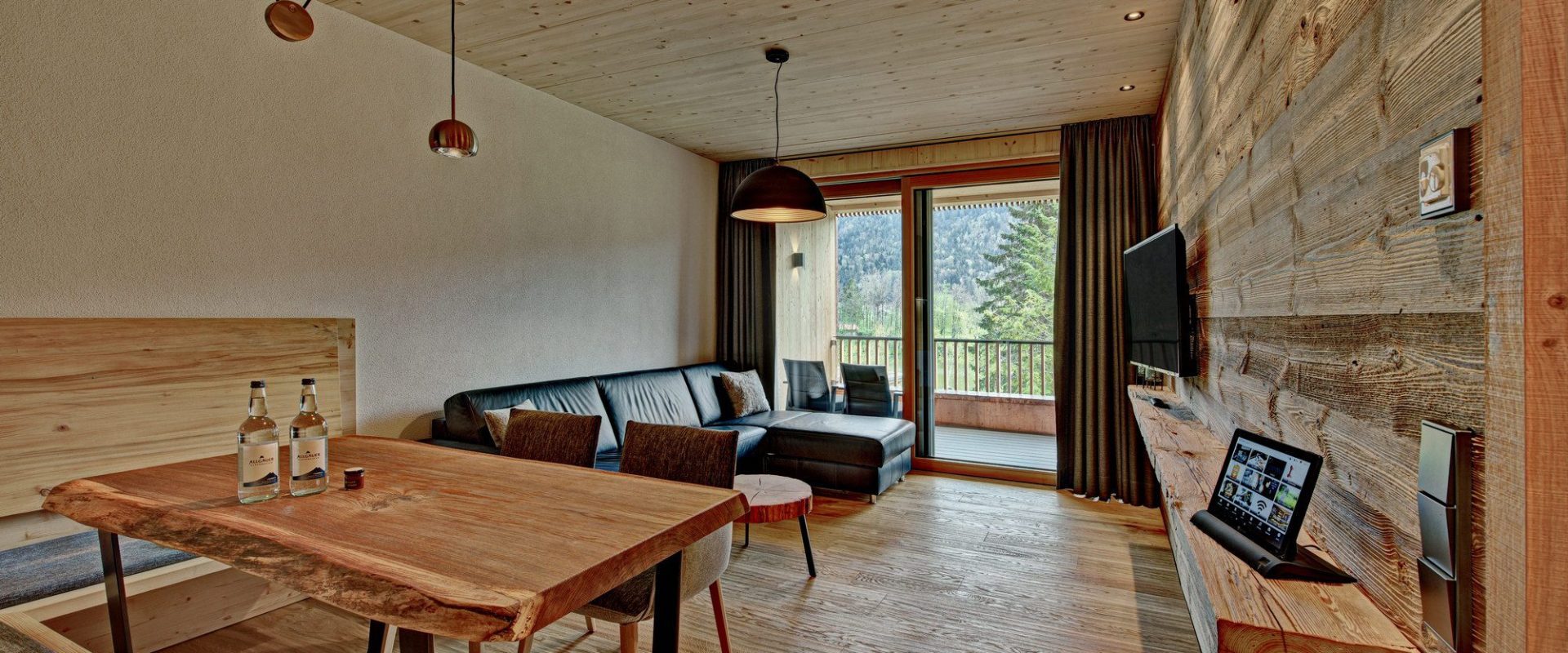 Chalet Stuiben Wohnbereich